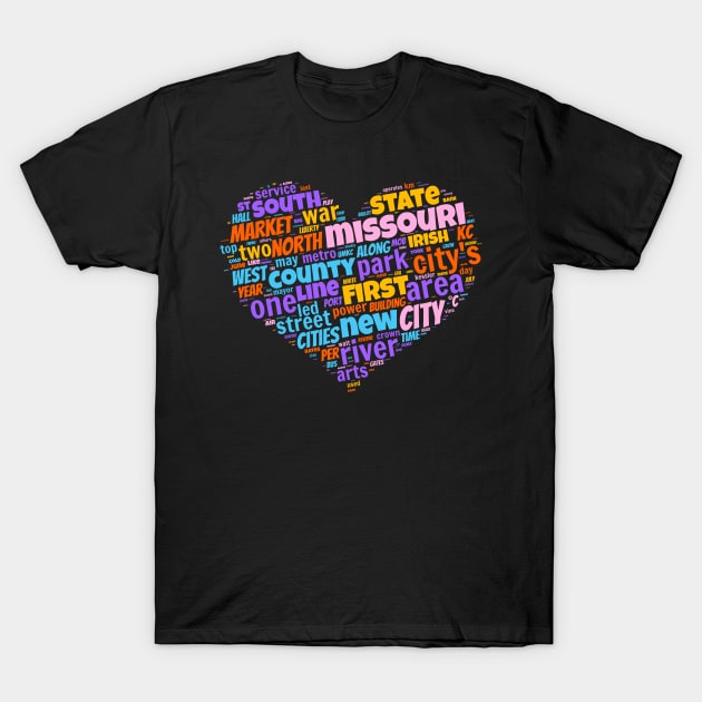 I love Missouri T-Shirt by Superfunky